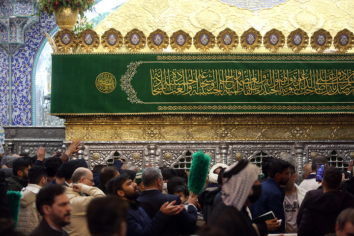 جشن میلاد امام باقر (ع) در حرم حضرت معصومه(س)