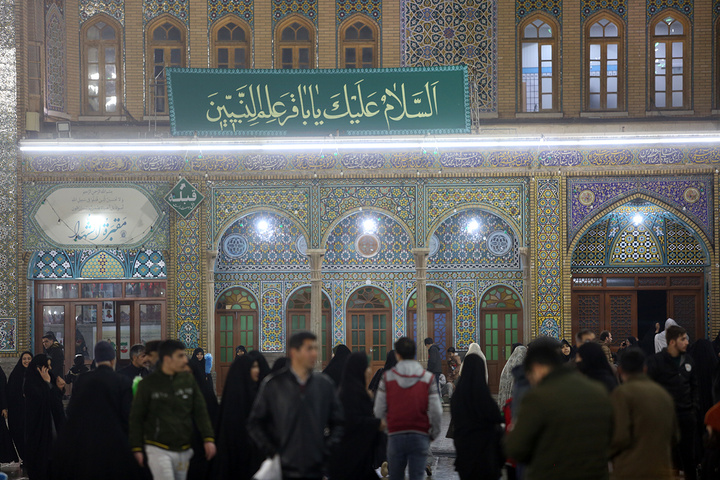 جشن میلاد امام باقر (ع) در حرم حضرت معصومه(س)