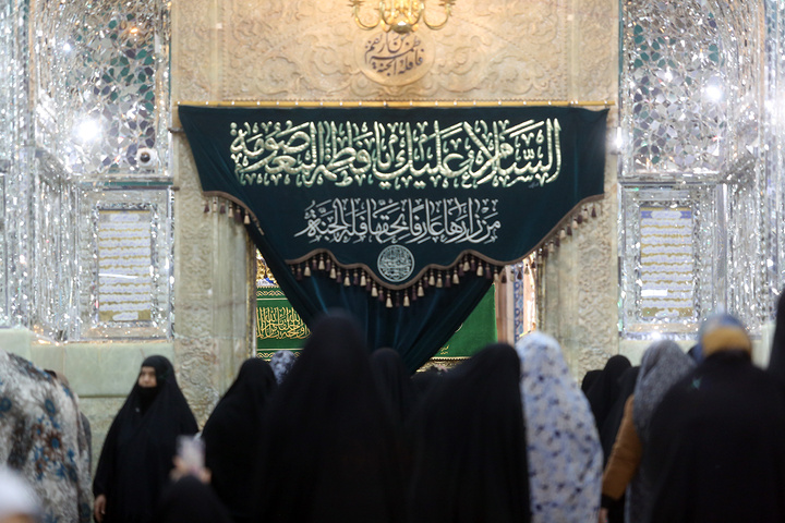 جشن میلاد امام باقر (ع) در حرم حضرت معصومه(س)