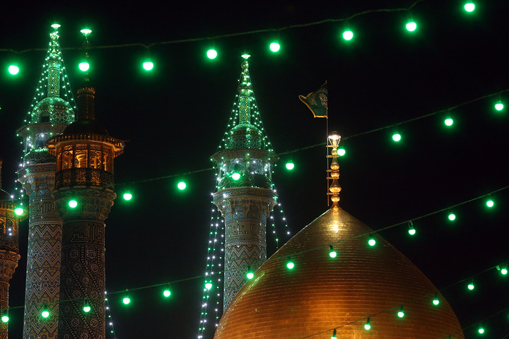 جشن میلاد امام باقر (ع) در حرم حضرت معصومه(س)