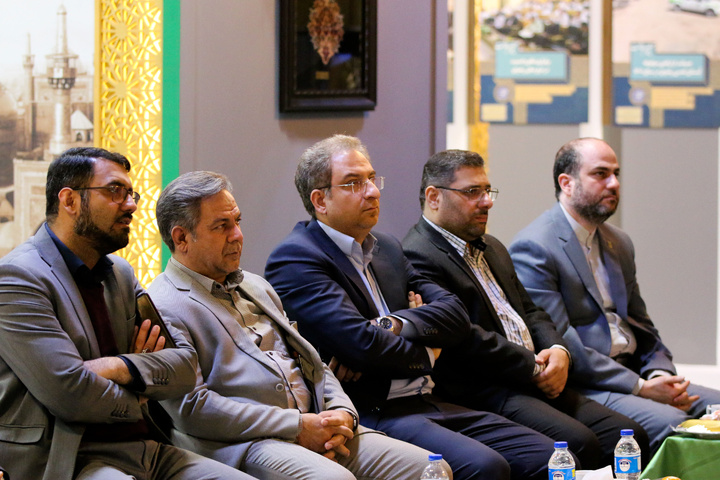 مراسم اهدای مدال علی جلیجو به موزه آستان قدس رضوی