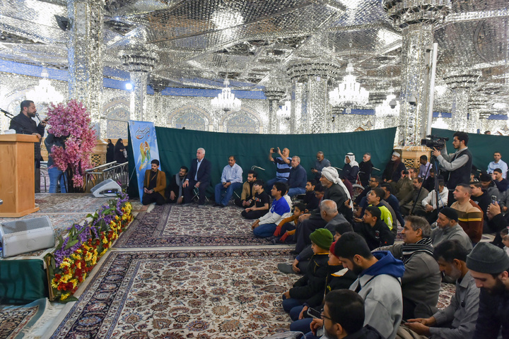 الإحتفال بمولد الإمام محمد الباقر (ع) في الحرم الرضوي الطاهر
