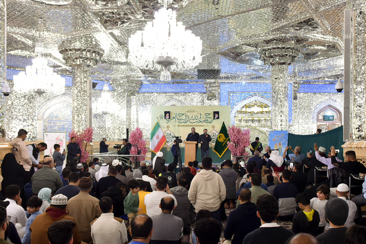 Imam Reza shrine hosts celebrations to mark Imam Bagher’s birth anniv.
