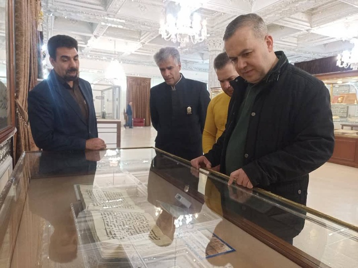Lebanese Rep. visits Imam Reza shrine Lebanese Rep. visits Imam Reza shrine
