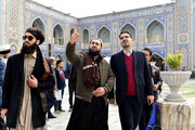 بازدید مسئولین اداره میراث فرهنگی و گردشگری هرات افغانستان از حرم مطهر رضوی