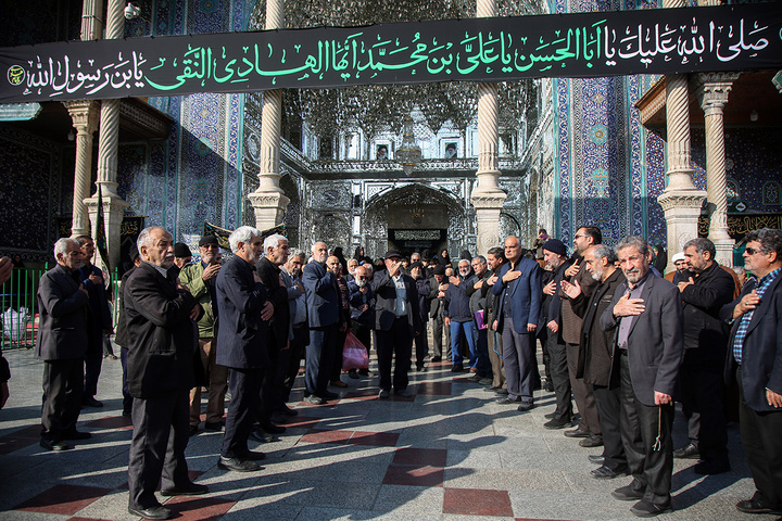 مواكب العزاء بمناسبة استشهاد الإمام الهادي (ع) في قم