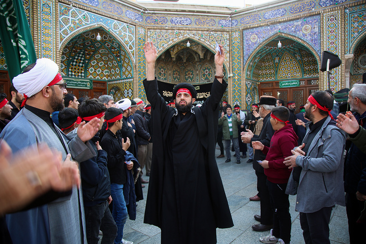 مواكب العزاء بمناسبة استشهاد الإمام الهادي (ع) في قم