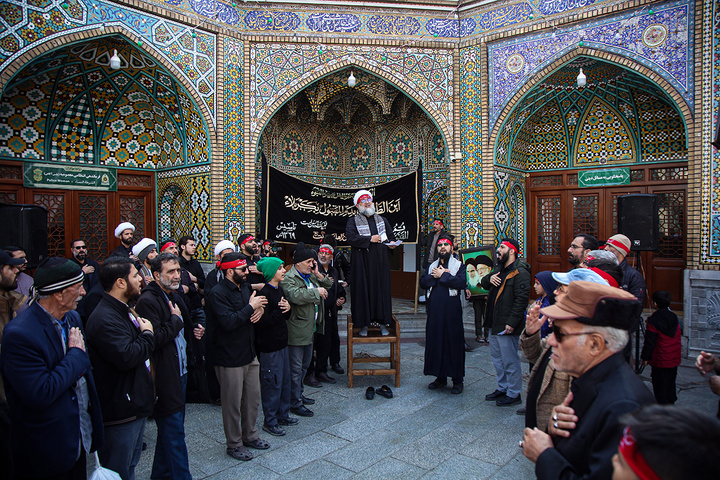 مواكب العزاء بمناسبة استشهاد الإمام الهادي (ع) في قم
