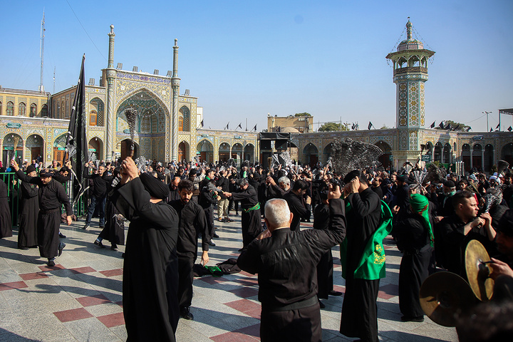 مواكب العزاء بمناسبة استشهاد الإمام الهادي (ع) في قم