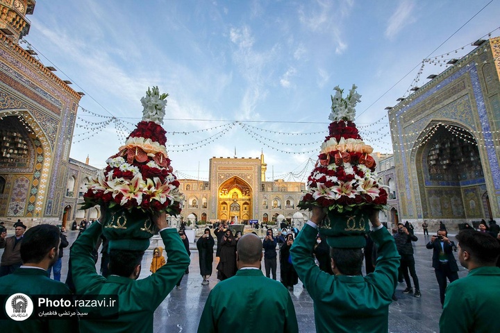 Holy shrine ready for birthday celebrations of Imam Javad (AS)