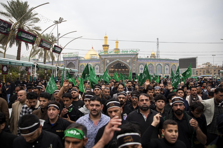 The condolence processions of the Karbala recall the death anniversary of Lady Zaynab…