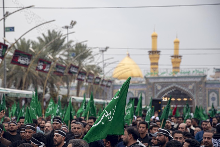 The condolence processions of the Karbala recall the death anniversary of Lady Zaynab…