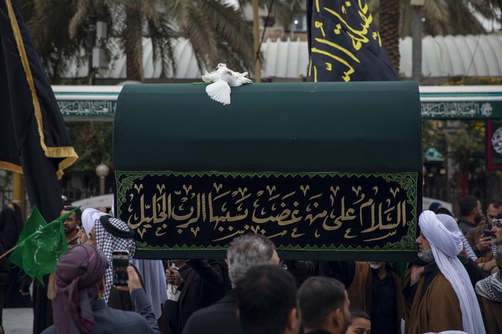 The condolence processions of the Karbala recall the death anniversary of Lady Zaynab…