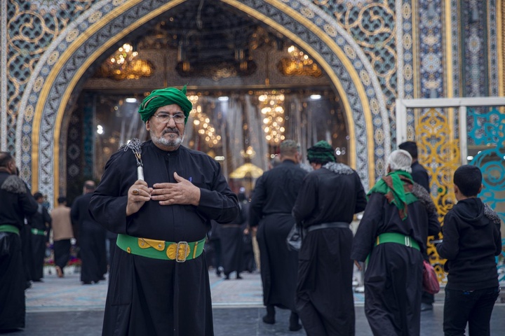 The condolence processions of the Karbala recall the death anniversary of Lady Zaynab…