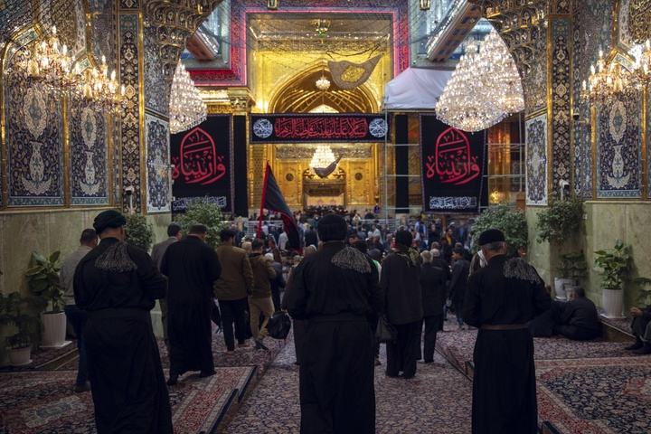 The condolence processions of the Karbala recall the death anniversary of Lady Zaynab…