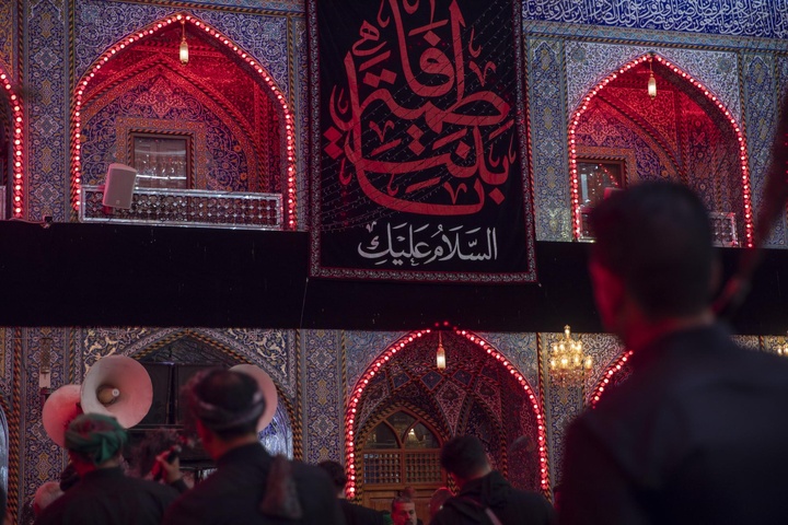 The condolence processions of the Karbala recall the death anniversary of Lady Zaynab…