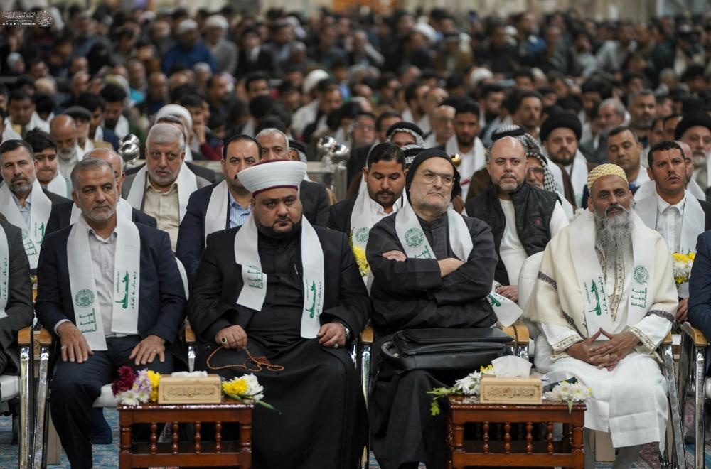 العتبة العلوية المقدسة تقيم احتفالها المركزي الخاص بمناسبة مولد أمير المؤمنين (ع) العتبة العلوية المقدسة تقيم احتفالها المركزي الخاص بمناسبة مولد أمير المؤمنين (ع)