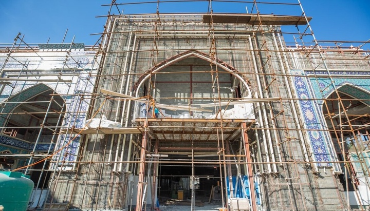صحن عقیلہ سیدہ زینب علیہاالسلام میں میوزیم حرم مقدس حسینی کی تعمیر