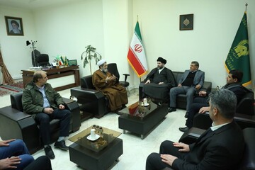 دیدار معاون بین‌الملل آستان قدس رضوی با جمعی از مسئولان فرهنگی و آموزشی حشد الشعبی عراق