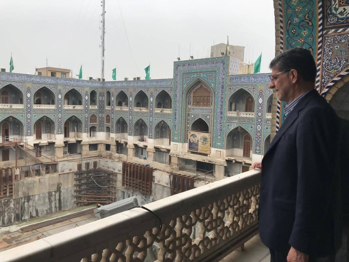 تشرف قائم مقام تولیت آستان قدس رضوی به آستان مقدس حرم کاظمین(ع) تشرف قائم مقام تولیت آستان قدس رضوی به آستان مقدس حرم کاظمین(ع)