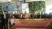 استقبال خادمان امام رئوف از نخبگان قرآنی در فرودگاه هاشمی‌نژاد