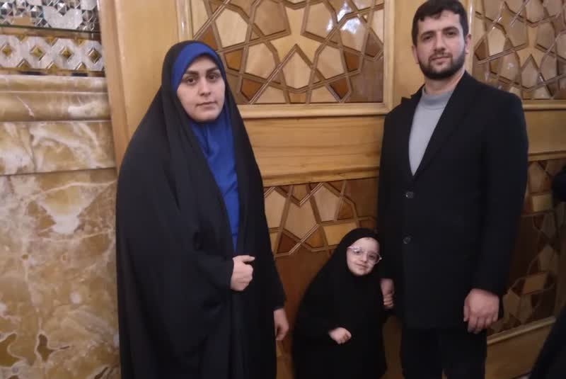 ذکر «بابا رضا بابا رضا» زائر چهار ساله مازندرانی