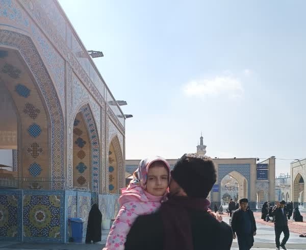 ذکر «بابا رضا بابا رضا» زائر چهار ساله مازندرانی