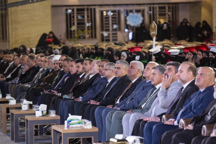 The launch of the closing ceremony for the graduation of the seventh batch of Al-Kafeel Girls