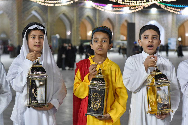 حرم امام رضا(ع) میں ماہ مبارک رمضان کی استقبالیہ تقریب
