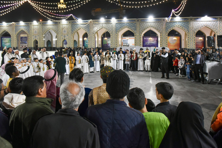حرم امام رضا(ع) میں ماہ مبارک رمضان کی استقبالیہ تقریب

