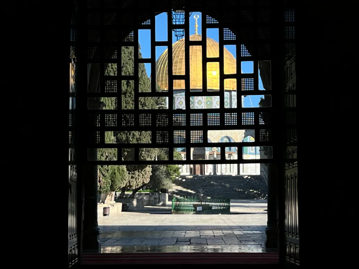 مسجد جامع القبلی در مسجد الاقصی