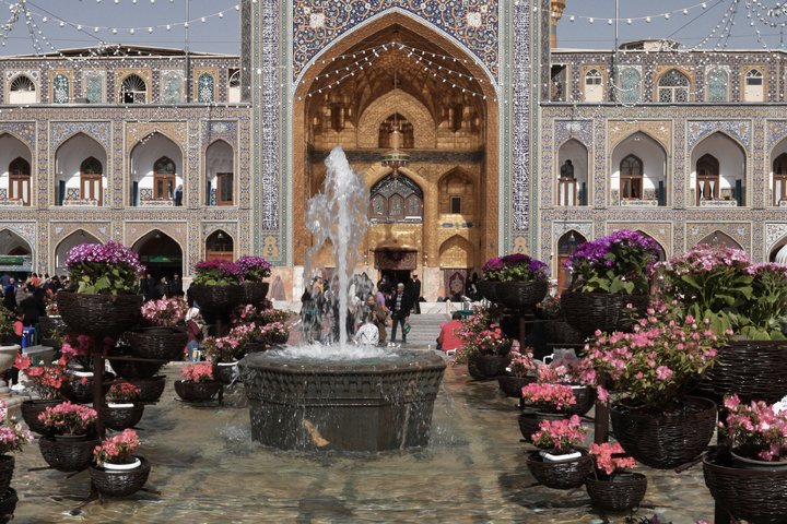 بهار در حرم رضوی