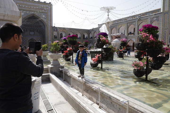 بهار در حرم رضوی