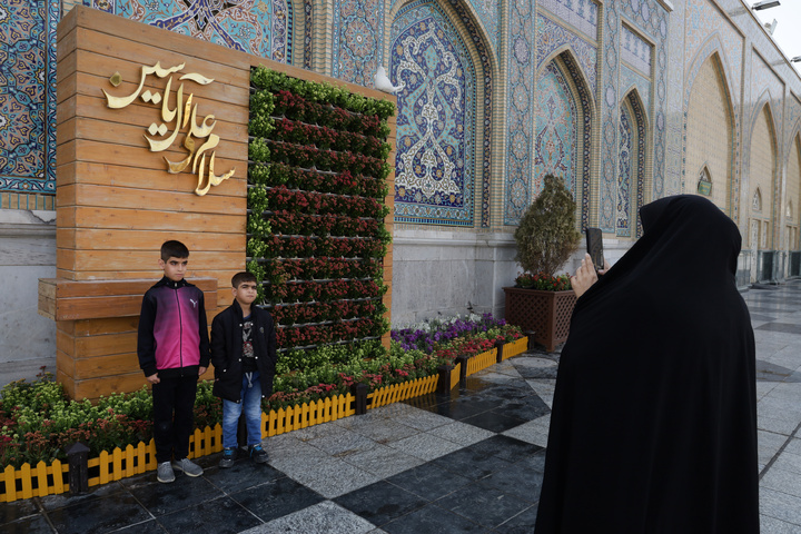 بهار در حرم رضوی