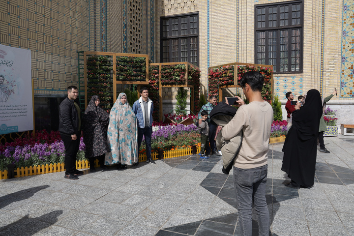 بهار در حرم رضوی