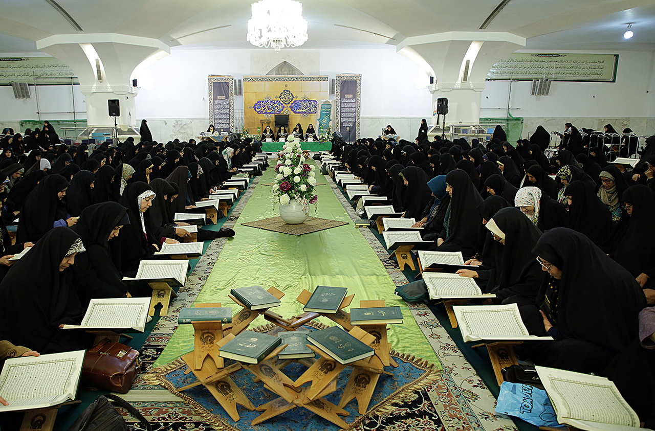 ترتیلخوانی رمضان در بهشت رضوی