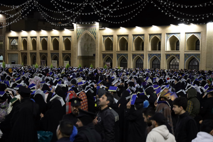 مراسم إحياء الليلة الثالثة والعشرين من شهر رمضان المبارك في الحرم الرضوي الشريف
