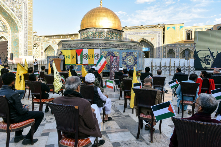 ‘Ahrar Storm’ Intl. Summit held in Imam Reza shrine
