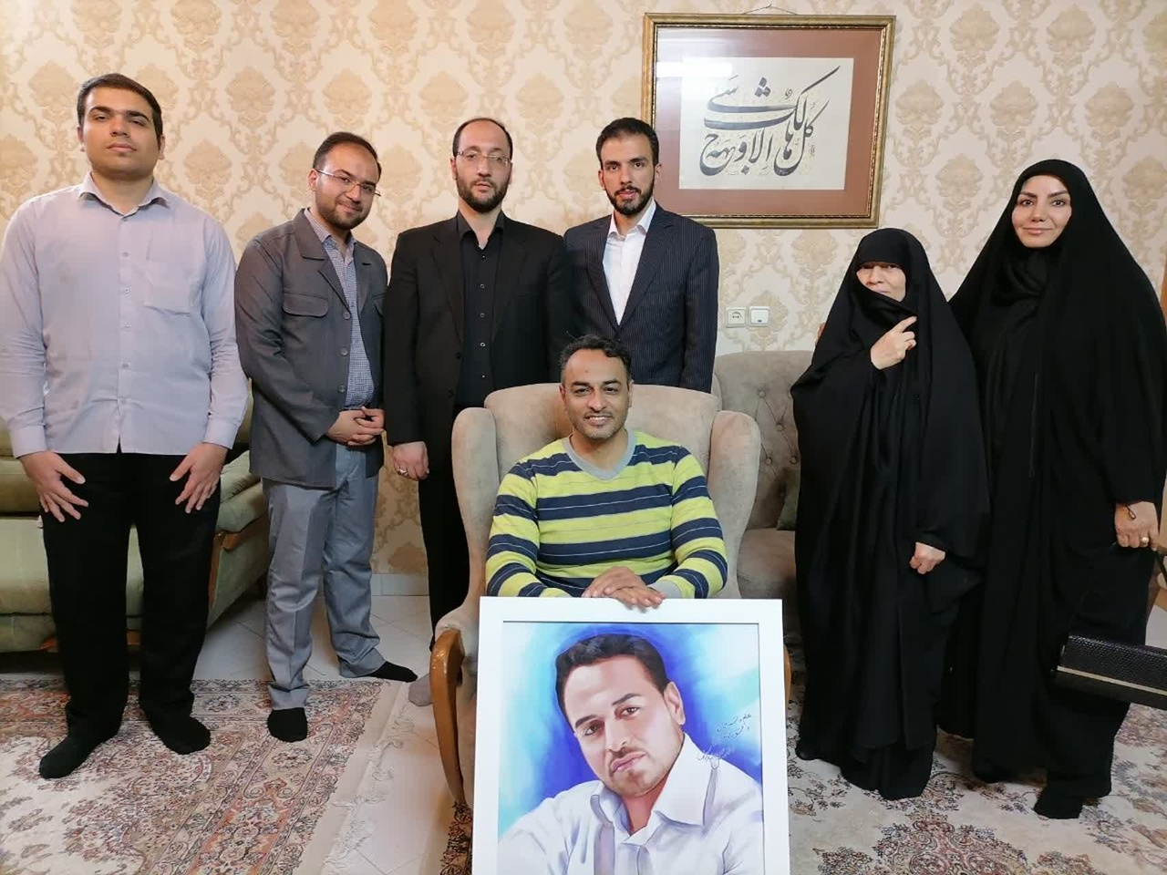 قرائت قرآن به سه روایت توسط خادم قرآنی حرم مطهر رضوی