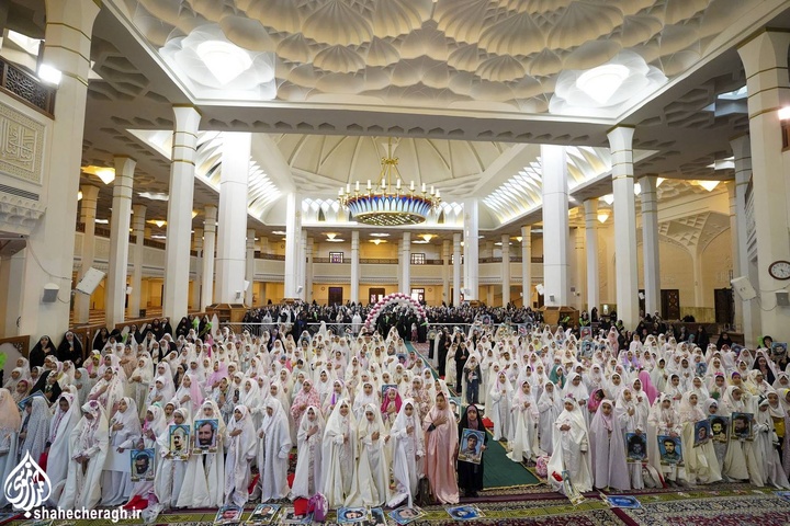 جشن بزرگ دختران روزهاولی در حرم مطهر حضرت شاهچراغ علیه السلام