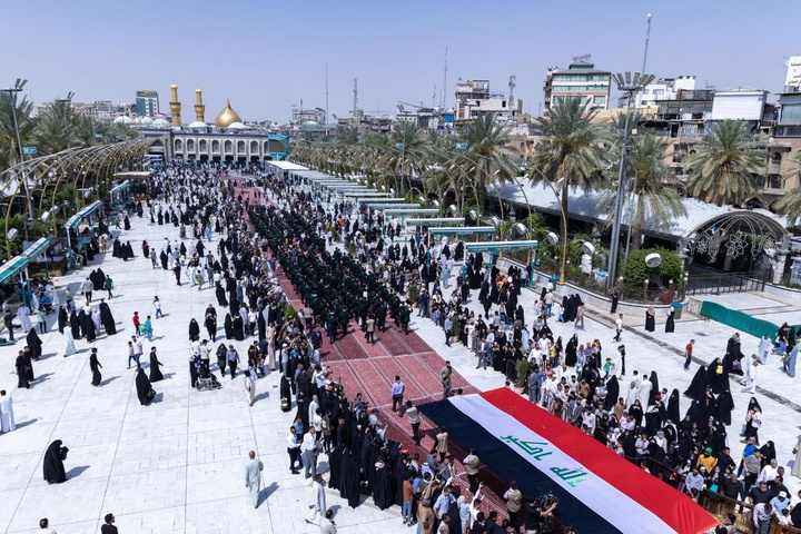 جشن فارغ التحصیلی دانشجویان عراقی در کربلا معلی