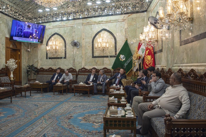 تمجید سفیر فرانسه از پروژههای آستان قدس عباسی و خدمات آن به زائران