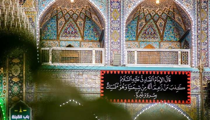 آماده سازی حرم مطهر امام حسین (ع) برای سالروز شهادت امام جعفر صادق علیه السلام