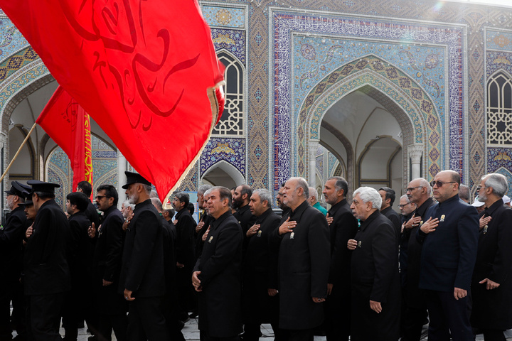 عزاداری هیئت عالم آل محمد در روز شهادت امام صادق علیه السلام