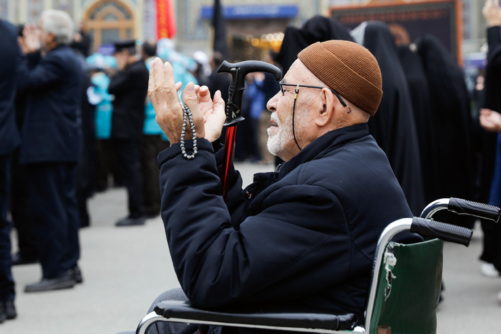 عزاداری هیئت عالم آل محمد در روز شهادت امام صادق علیه السلام