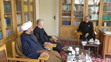 دیدار رئیس بنیاد پژوهش‌های اسلامی آستان قدس رضوی با دیپلمات ارشد وزارت امور خارجه