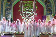Coming of age ceremony for Muslim Girls underway in Imam Reza shrine