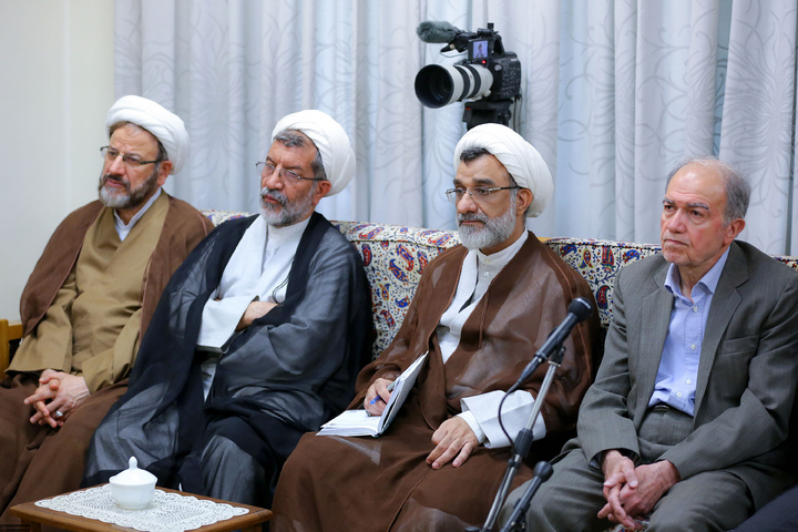 Scientific Committee members of Intl. Imam Reza Congress meet with Leader