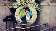 President Raeisi laid to rest at Imam Reza shrine