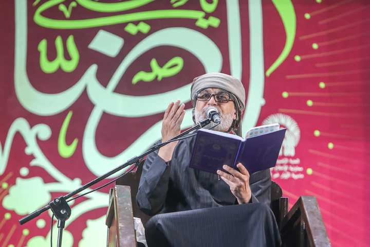 قراءة دعاء التوسل بصوت المنشد الحسيني نزار القطري